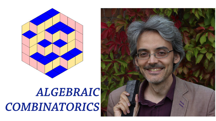 an image of Hugh Thomas, co-editor of Algebraic Combinatorics